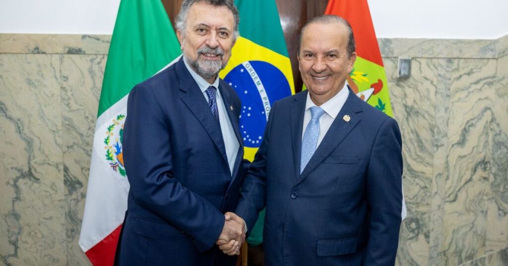 Florianópolis: Governador de SC e Embaixador do México Fortalecem Parcerias Internacionais