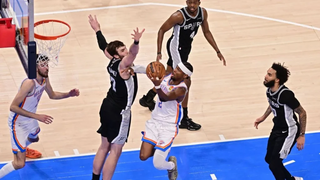 NBA 2024: OKC Thunder vence Spurs e fica a um passo do título no Oeste