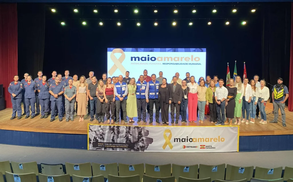 Maio Amarelo 2026: Detran/SC Lança Campanha de Conscientização em Santa Catarina