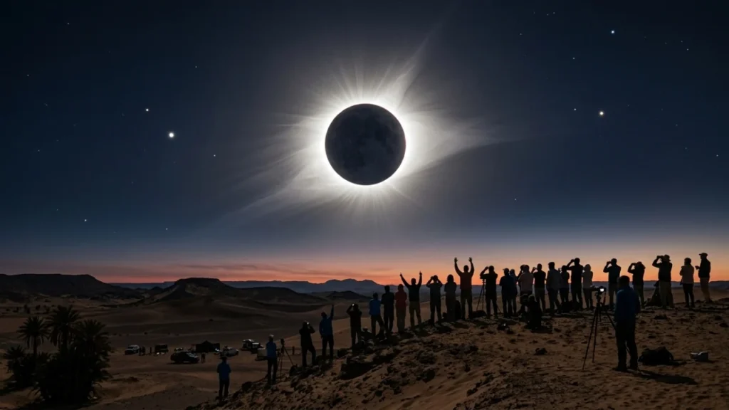 O Eclipse Solar Total de 2027: Um Fenômeno Raro e Impactante