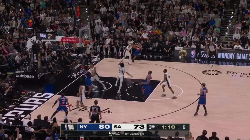 Wembanyama Brilha com 32 Pontos e Spurs Vencem Jogo 3 das Finais da NBA contra Knicks Wembanyama Brilha com 32 Pontos e Spurs Vencem Jogo 3 das Finais da NBA contra Knicks