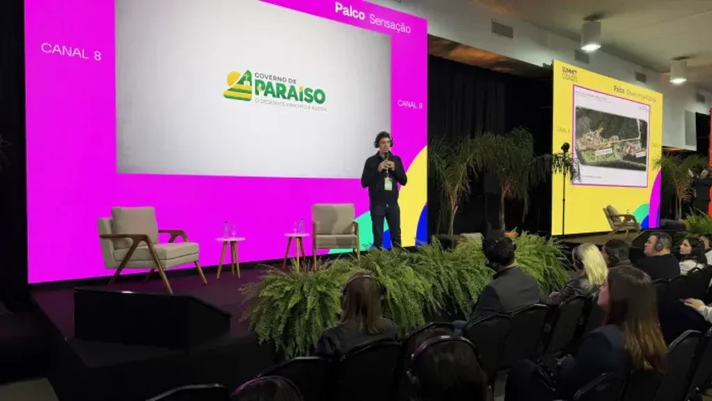 Prefeito Celso Morais destaca inovação de Paraíso no Summit Cidades em Florianópolis