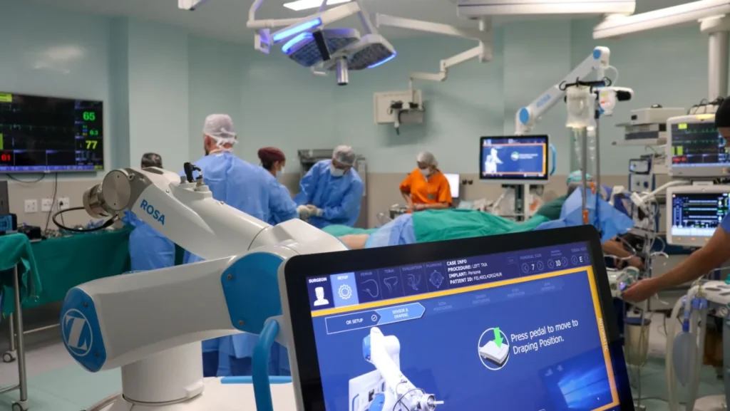 Cirurgias de Joelho com Tecnologia Robótica Elevam Precisão no Litoral de SC