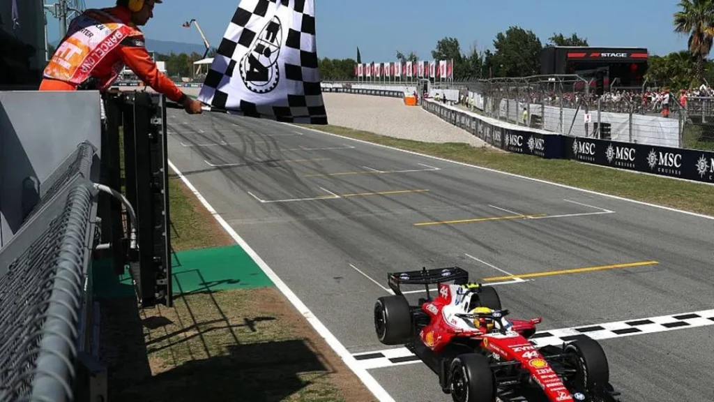 GP de Barcelona-Catalunha 2026: Hamilton quebra tabu e vence pela Ferrari no calor de Montmeló GP de Barcelona-Catalunha 2026: Hamilton quebra tabu e vence pela Ferrari no calor de Montmeló