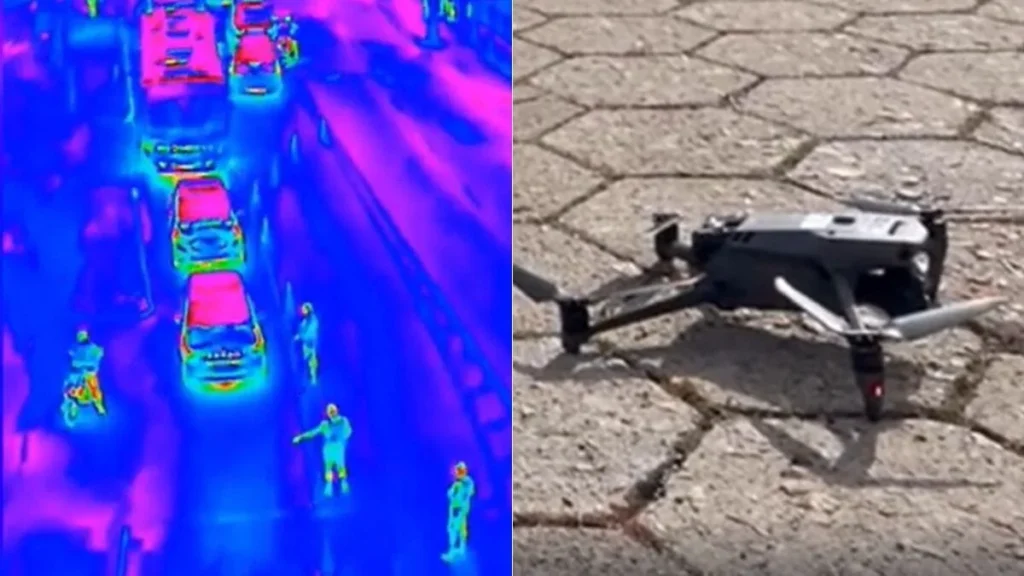 Drones com Câmeras Térmicas Revolucionam Fiscalização de Motoristas em Florianópolis