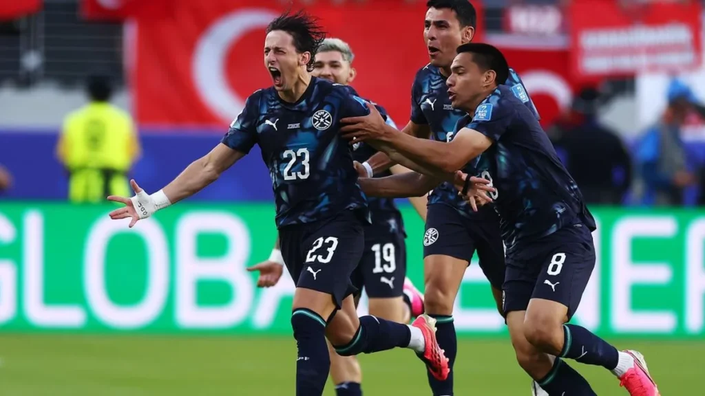 Paraguai vence Turquia com gol relâmpago e quebra jejum de 16 anos na Copa do Mundo Paraguai vence Turquia com gol relâmpago e quebra jejum de 16 anos na Copa do Mundo