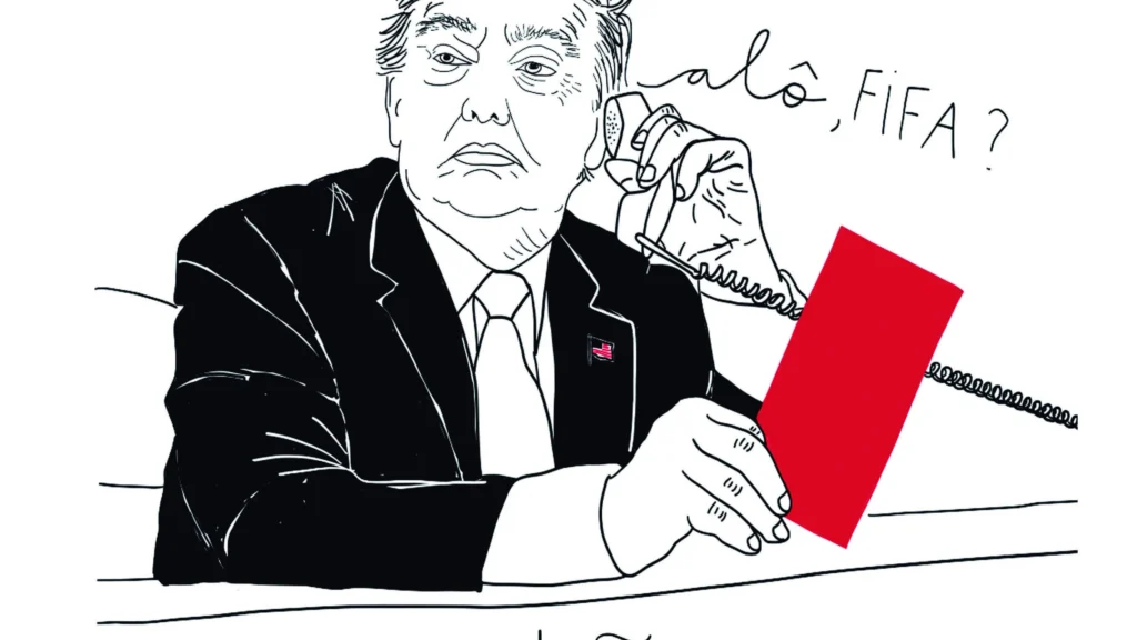 Trump assume pressão à Fifa e revolta mundo do futebol
