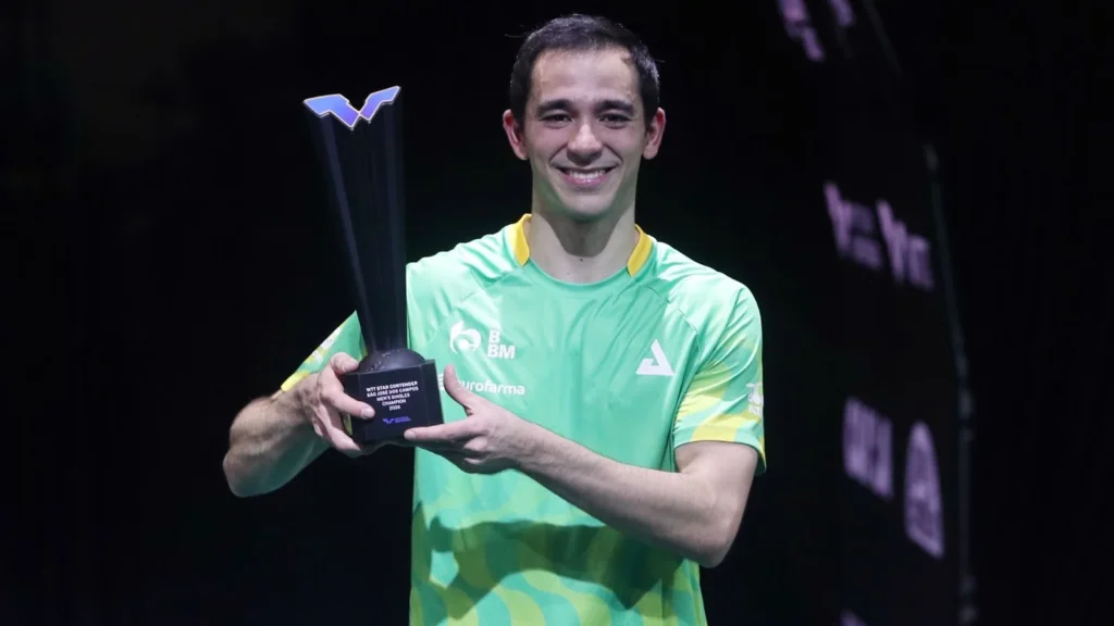 Calderano conquista título do WTT em São José dos Campos e supera jejum de um ano